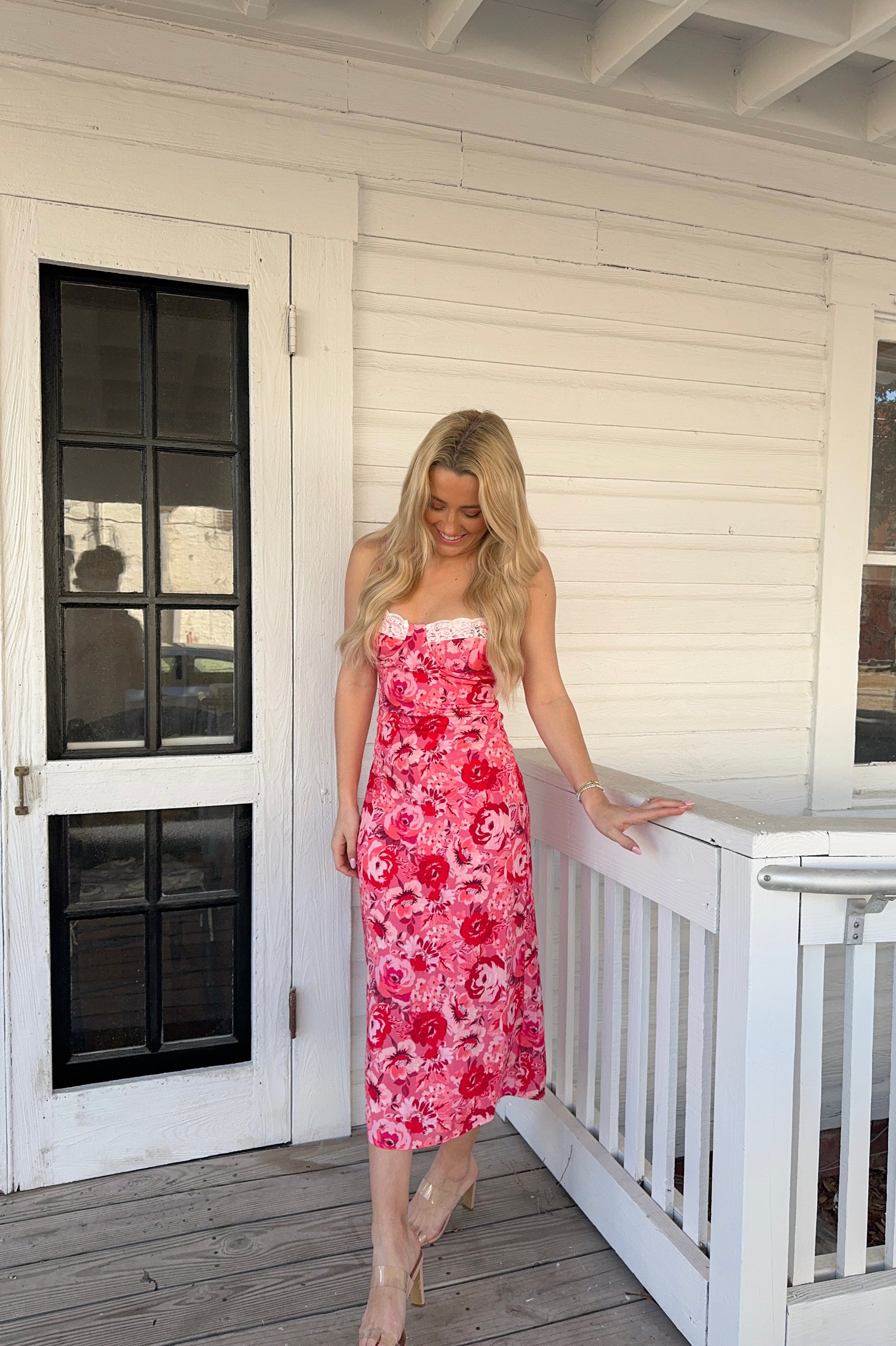Rosie Midi Dress Olivia Lane Collective Rosie Midi Dress Olivia Lane Collective