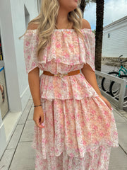 Gracyn Tiered Floral Maxi Dress